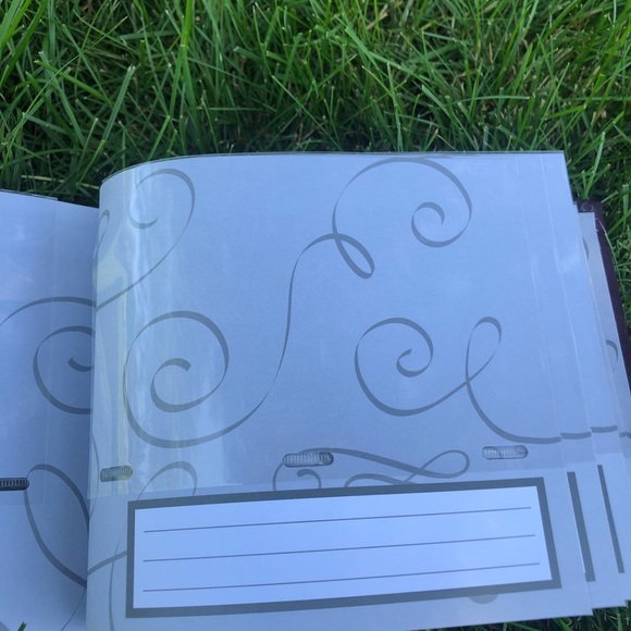 Purple satin photo album - Picture 4 of 4